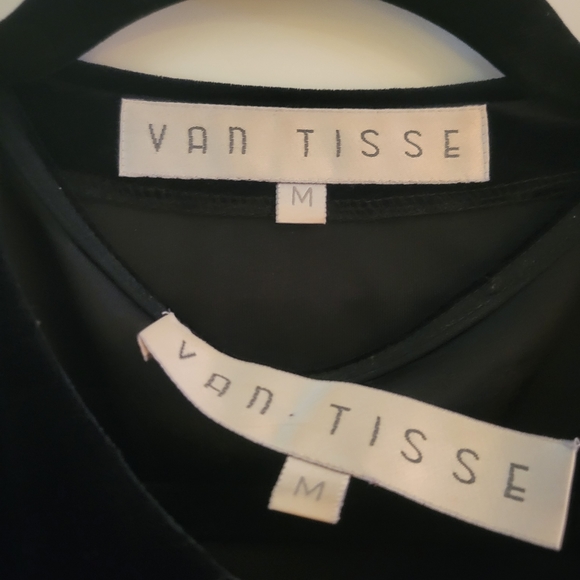 Van Tisse Womens Velvet Tank and Jacket - Picture 2 of 2